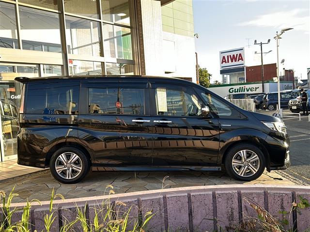 ステップワゴンスパーダ スパーダハイブリッド G・EX ホンダセンシング 純正ナビ・両側パワスラ・後席モニター・ホンダセンシング・衝突軽減・レーンキープ・追従クルコン・全方位カメラ・ビルトインETC・ドラレコ前後・ハーフレザーシート・シートヒーターD/N席・電動ブレーキ(32枚目)