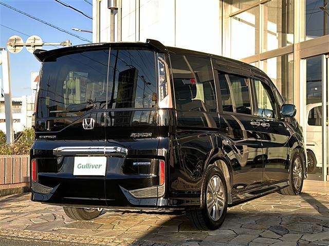 ステップワゴンスパーダ スパーダハイブリッド G・EX ホンダセンシング 純正ナビ・両側パワスラ・後席モニター・ホンダセンシング・衝突軽減・レーンキープ・追従クルコン・全方位カメラ・ビルトインETC・ドラレコ前後・ハーフレザーシート・シートヒーターD/N席・電動ブレーキ(34枚目)