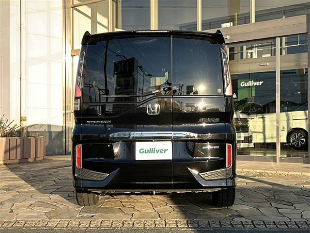 ステップワゴンスパーダ スパーダハイブリッド G・EX ホンダセンシング 純正ナビ・両側パワスラ・後席モニター・ホンダセンシング・衝突軽減・レーンキープ・追従クルコン・全方位カメラ・ビルトインETC・ドラレコ前後・ハーフレザーシート・シートヒーターD/N席・電動ブレーキ(35枚目)
