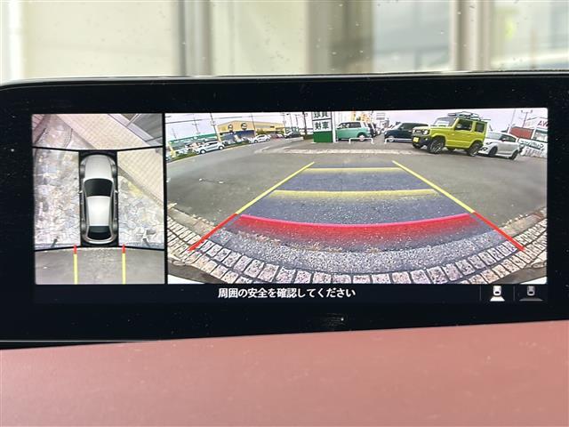 ＭＡＺＤＡ３ファストバック ２０Ｓバーガンディ　セレクション　ナビ・ＢＯＳＥプレミアムサウンド・衝突軽減・レーンキープ・追従クルコン・ＢＳＭ・コーナーセンサー前後・全方位カメラ・ＥＴＣ・ドラレコ前・レザーシート・パワーシートＤ／Ｎ席・シートヒーター・パドルシフト（3枚目）