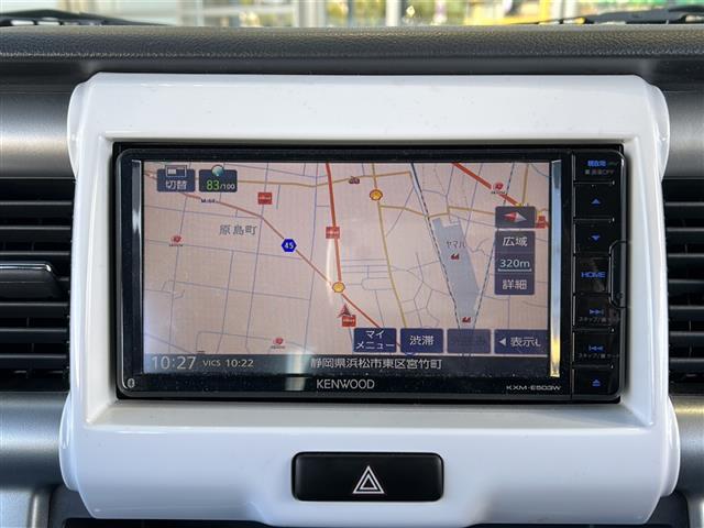 ハスラー Ｇ　ナビ　バックカメラ　Ｂｌｕｅｔｏｏｔｈ接続　ＥＴＣ　運転席シートヒーター　横滑り防止　衝突被害軽減ブレーキ　プッシュスタート　スマートキー　フルセグテレビ　ステアリングスイッチ　アイドリングストップ（2枚目）