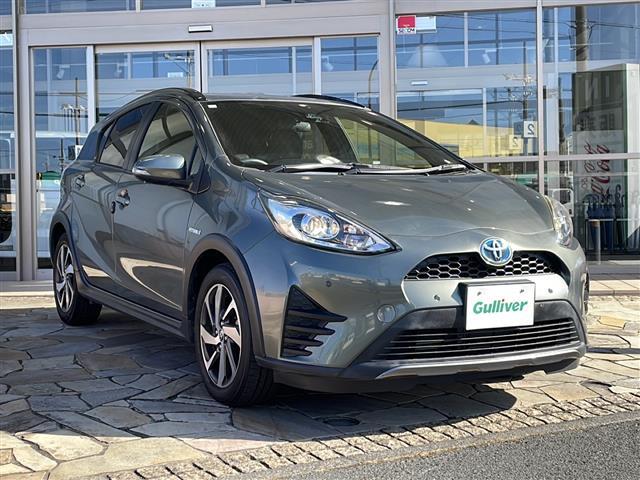 アクア クロスオーバー　グラム　純正ナビ（ＡＭ　ＦＭ　ＣＤ　ＤＶＤ　フルセグ　ＳＤ　Ｂｌｕｅｔｏｏｔｈ）バックカメラ　ハーフレザーシート　ルーフレール　ステアリングリモコン　コーナーセンサー　ＥＴＣ　純正アルミホイール　スマートキー（29枚目）