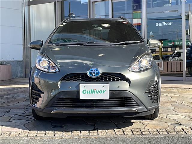 アクア クロスオーバー　グラム　純正ナビ（ＡＭ　ＦＭ　ＣＤ　ＤＶＤ　フルセグ　ＳＤ　Ｂｌｕｅｔｏｏｔｈ）バックカメラ　ハーフレザーシート　ルーフレール　ステアリングリモコン　コーナーセンサー　ＥＴＣ　純正アルミホイール　スマートキー（30枚目）