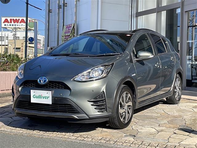 アクア クロスオーバー　グラム　純正ナビ（ＡＭ　ＦＭ　ＣＤ　ＤＶＤ　フルセグ　ＳＤ　Ｂｌｕｅｔｏｏｔｈ）バックカメラ　ハーフレザーシート　ルーフレール　ステアリングリモコン　コーナーセンサー　ＥＴＣ　純正アルミホイール　スマートキー（31枚目）