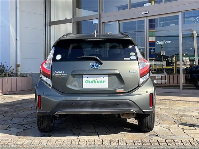 アクア クロスオーバー　グラム　純正ナビ（ＡＭ　ＦＭ　ＣＤ　ＤＶＤ　フルセグ　ＳＤ　Ｂｌｕｅｔｏｏｔｈ）バックカメラ　ハーフレザーシート　ルーフレール　ステアリングリモコン　コーナーセンサー　ＥＴＣ　純正アルミホイール　スマートキー（33枚目）