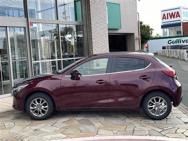 デミオ １３Ｓテーラードブラウン　純正ナビ　ドライブレコーダー　レーダークルーズコントロール　ヘッドアップディスプレイ　ＥＴＣ　ＢＳＭ　スマートキー　シートヒーター　コーナーセンサー　ステアリングリモコン　レーンキープ　ＭＴモード付き（38枚目）