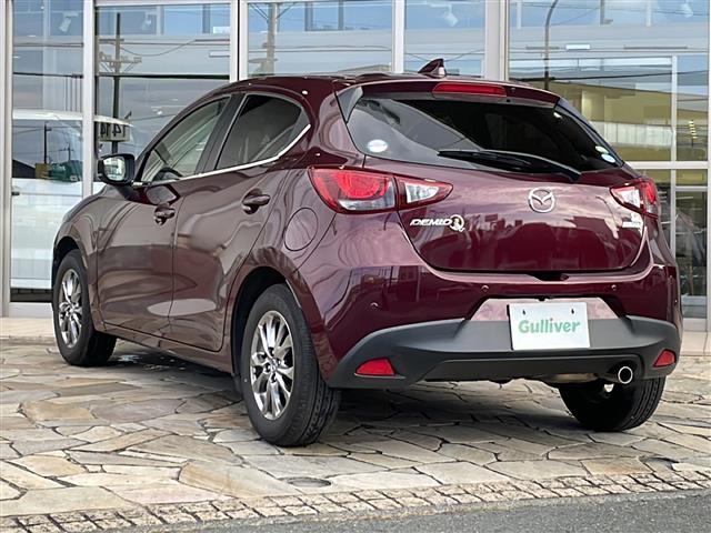 デミオ １３Ｓテーラードブラウン　純正ナビ　ドライブレコーダー　レーダークルーズコントロール　ヘッドアップディスプレイ　ＥＴＣ　ＢＳＭ　スマートキー　シートヒーター　コーナーセンサー　ステアリングリモコン　レーンキープ　ＭＴモード付き（43枚目）