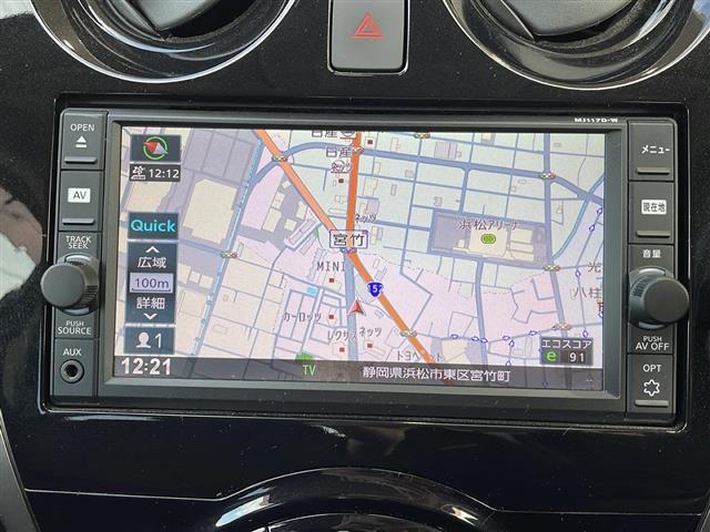 ノート ｅ－パワー　Ｘ　モード・プレミア　純正ナビ・衝突軽減・横滑り防止装置・レーンキープ・バックカメラ・ＥＴＣ・ステリモ・スマートキー・プッシュスタート・スペアキー１本・社外アルミホイール・オートライト（2枚目）