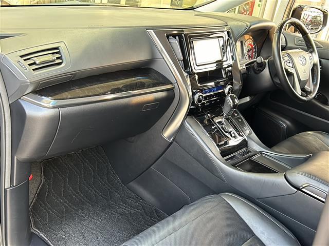 アルファード 2.5S Cパッケージ 純正ナビ ドライブレコーダー レーダークルーズコントロール バックカメラ ETC コーナーセンサー シートヒーター エアシート パワーシート 両側パワースライドドア スマートキー レザーシート(27枚目)