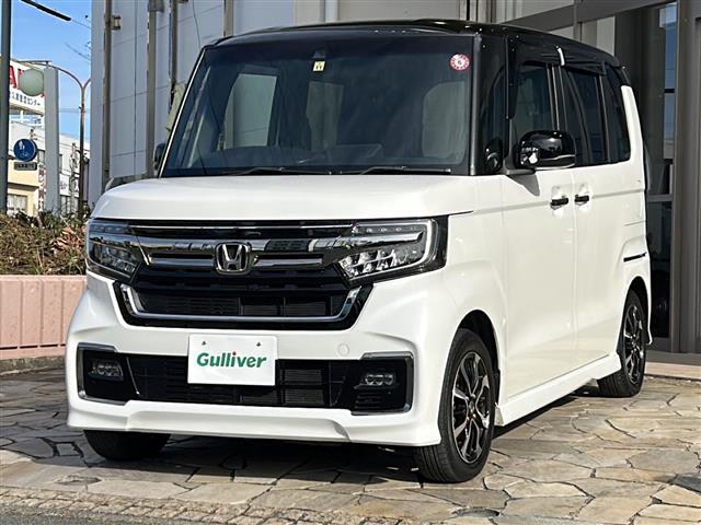 N-BOXカスタム L コーディネートスタイル 純正ナビ バックカメラ 両側パワースライドドア シートヒーター レーダークルーズコントロール コーナーセンサー スマートキー レーンキープ プッシュスタート ホンダセンシング ETC フォグランプ(32枚目)