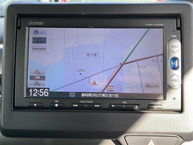 Ｎ－ＢＯＸカスタム Ｌターボ　スタイル＋ブラック　純正ナビ　バックカメラ　クリアランスソナー　前席シートヒーター　ブラック塗装１５インチアルミ　両側パワスラ　コンビシート　ＬＥＤヘッドライト　ＥＴＣ　電動パーキング　オートライト　フォグランプ（2枚目）