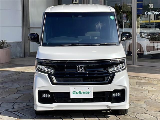 Ｎ－ＢＯＸカスタム Ｌターボ　スタイル＋ブラック　純正ナビ　バックカメラ　クリアランスソナー　前席シートヒーター　ブラック塗装１５インチアルミ　両側パワスラ　コンビシート　ＬＥＤヘッドライト　ＥＴＣ　電動パーキング　オートライト　フォグランプ（32枚目）