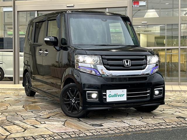 Ｎ－ＢＯＸカスタム Ｇ　ＳＳブラックスタイルパッケージ　純正ナビ・両側パワスラ・衝突軽減・バックカメラ・ＥＴＣ・ドラレコ・シートヒーターＤ／Ｎ席・オートライト・フォグランプ・ステリモ・純正フロアマット・純正アルミホイール・電格ミラー・ヒーテットドアミラー（30枚目）