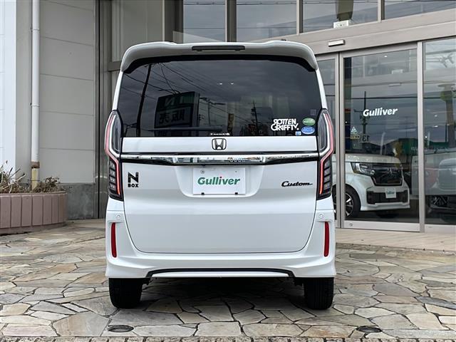 Ｎ－ＢＯＸカスタム Ｇ・Ｌターボホンダセンシング　純正ナビ・両側パワスラ・衝突軽減・レーンキープ・追従クルコン・バックカメラ・ＥＴＣ・ドラレコ・ハーフレザーシート・シートヒーターＤ／Ｎ席・パドルシフト・ステリモ・オートライト・オートハイビーム（34枚目）