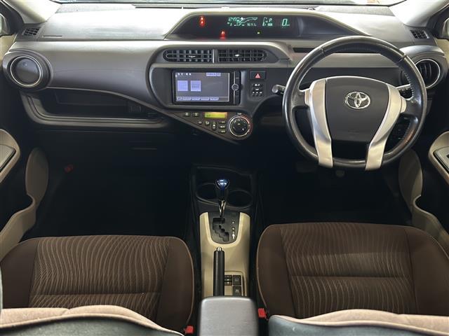 アクア Ｇ　純正ナビ　ＥＴＣ　オートエアコン　１６インチ社外アルミ　運転席＋助手席シートヒーター　電動格納ミラー　マニュアルレベリング　ｎａｎｏｅ　間欠ワイパー　ＬＥＤヘッドライト　純正マット　リモコンキー（42枚目）