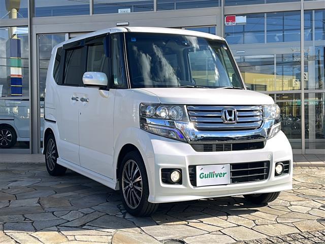 Ｎ－ＢＯＸカスタム ２トーンカラースタイル　Ｇ・ターボＡパッケージ　純正ナビ　ＥＴＣ　両側パワスラ　クルーズコントロール　１５インチ純正アルミ　オートエアコン　バックカメラ　横滑り防止装置　ディスチャージヘッドライト　アイドリングストップ　サイドカーテンエアバッグ（28枚目）
