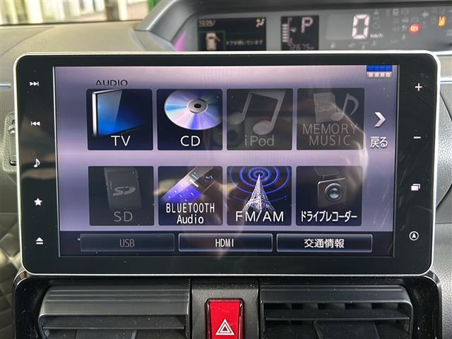 タント カスタムRSセレクション 純正ナビ シートヒーター クルーズコントロール ステアリングスイッチ ドライブレコーダー ETC 両側パワースライドドア ハーフレザーシート プッシュスタート スマートキー バックカメラ 純正アルミ(4枚目)