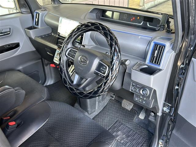 タント カスタムRSセレクション 純正ナビ シートヒーター クルーズコントロール ステアリングスイッチ ドライブレコーダー ETC 両側パワースライドドア ハーフレザーシート プッシュスタート スマートキー バックカメラ 純正アルミ(18枚目)