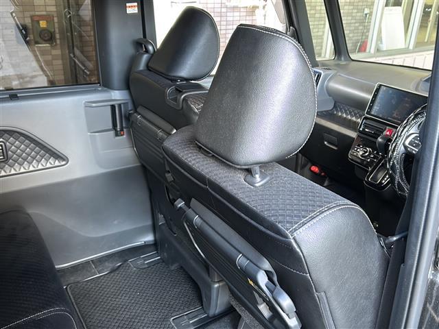 タント カスタムRSセレクション 純正ナビ シートヒーター クルーズコントロール ステアリングスイッチ ドライブレコーダー ETC 両側パワースライドドア ハーフレザーシート プッシュスタート スマートキー バックカメラ 純正アルミ(24枚目)