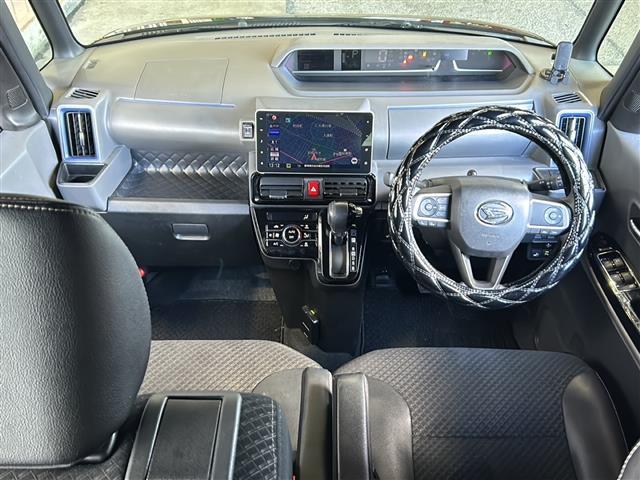 タント カスタムRSセレクション 純正ナビ シートヒーター クルーズコントロール ステアリングスイッチ ドライブレコーダー ETC 両側パワースライドドア ハーフレザーシート プッシュスタート スマートキー バックカメラ 純正アルミ(42枚目)