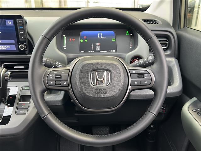 フリード e:HEVクロスター 純正ナビ フルセグテレビ バックカメラ 両側パワースライドドア ステアリングスイッチ スマートキー プッシュスタート プリクラッシュセーフティ レーダークルーズコントロール ハーフレザーシート(15枚目)