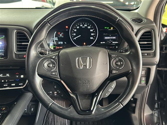 ヴェゼル ハイブリッドZ・ホンダセンシング 純正8インチナビ バックカメラ フルセグテレビ シートヒーター ETC ルーフレール 純正アルミホイール プッシュスタート スマートキー ホンダセンシング オートホールド 電動パーキングブレーキ(11枚目)