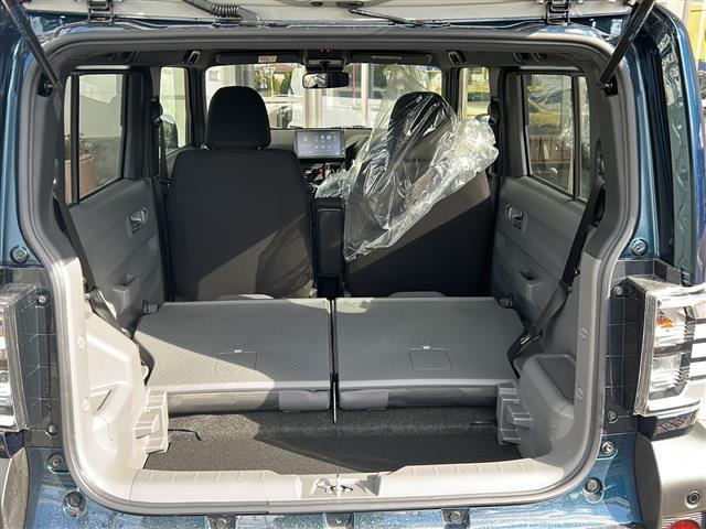 タフト G ダーククロムベンチャー ディスプレイオーディオ パノラマモニター パーキングアシスト スカイフィールトップ ルーフレール 追従クルコン 前席シートヒーター LEDヘッドライト 純正15インチAW 電動パーキング PCS(26枚目)