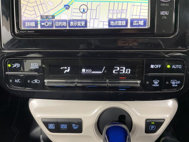 プリウス Ａ　・４ＷＤ／ハイブリット／寒冷地仕様・トヨタセーフティセンス・プリクラッシュセーフティ・レーダークルーズコントロール・純正ディーラーＯＰナビ・ＤＶＤ．ＣＤ．ＳＤ．Ｂｌｕｅｔｏｏｔｈ・フルセグ（9枚目）