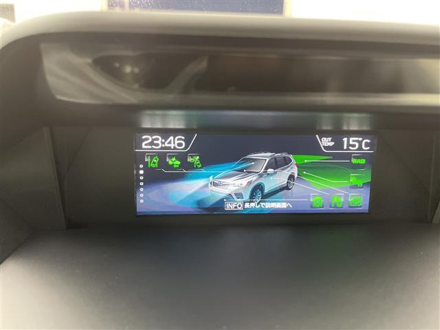 フォレスター アドバンス　・４ＷＤ　／ハイブリット／アイサイト・衝突被害軽減ブレーキ・レーダークルーズコントロール・純正ディーラーＯＰナビ・ＤＶＤ．ＣＤ．ＳＤ．フルセグ．Ｂｌｕｅｔｏｏｔｈ・バック／サイド／フロントカ（11枚目）