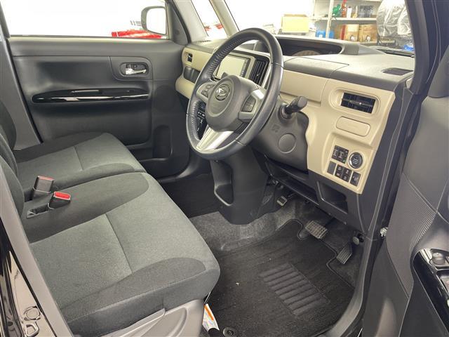 ムーヴキャンバス Xブラックインテリアリミテッド SAIII 4WD 純正メモリナビ 両側パワースライドドア 衝突被害軽減ブレーキ オートハイビーム パノラマモニター ベンチシート 電動格納ミラー ドアバイザー フォグランプ ヘッドライトレベライザー 横滑り防止(17枚目)