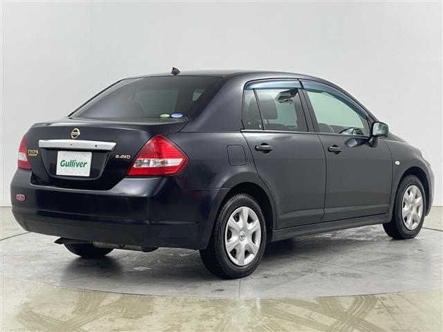 ティーダラティオ １５Ｍ　ＦＯＵＲ　４ＷＤ・社外オーディオ・ＣＤ／ＡＵＸ・オートライト・ＥＴＣ・ヘッドライトレベライザー・オートエアコン・積込夏タイヤスチールホイールセット・電動格納ミラー・ドアバイザー・スマートキー・スペアキー（29枚目）