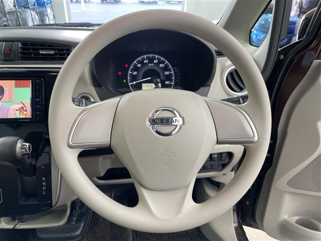 デイズ X モカセレクション 4WD・社外ナビ・BT/CD/DVD/SD/USB/ワンセグTV・D席シートヒーター・社外前後ドライブレコーダー・衝突被害軽減ブレーキ・ETC・プッシュスタート・スマートキー×2・純正エンジンスタータ(13枚目)