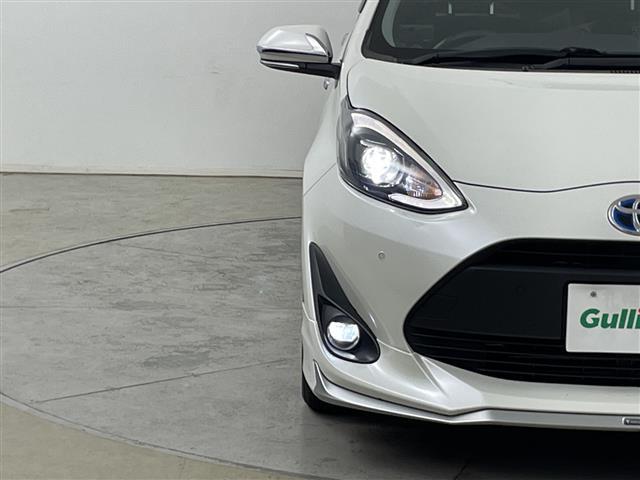 アクア Ｇ　／寒冷地仕様・純正ＳＤナビ　フルセグ／ＢＴ／ＳＤ／ＤＶＤ／ＳＤ・バックカメラ・モデリスタエアロ・クルーズコントロール・前後コーナーセンサー／クリアランスソナー・トヨタセーフティセン（30枚目）