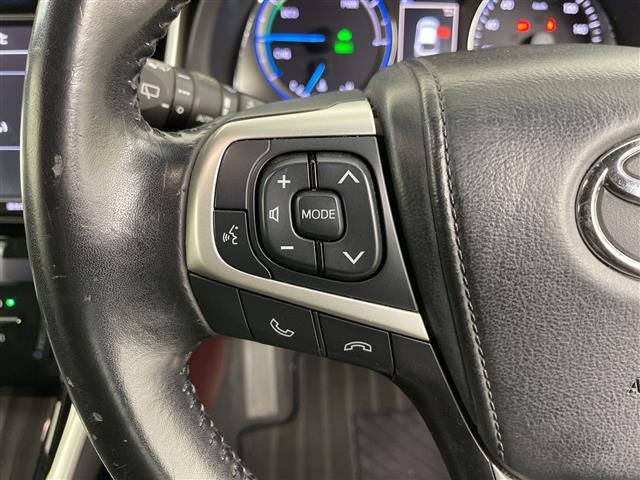 ハリアーハイブリッド プレミアム ・4WD /ハイブリッド・TRDエアロ F/S/R・トヨタセーフティセンス・プリクラッシュセーフティ・レーダークルーズコントロール・純正ディーラーOP9インチナビ・DVD.CD.SD.BT(7枚目)