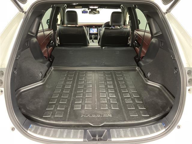 ハリアーハイブリッド プレミアム ・4WD /ハイブリッド・TRDエアロ F/S/R・トヨタセーフティセンス・プリクラッシュセーフティ・レーダークルーズコントロール・純正ディーラーOP9インチナビ・DVD.CD.SD.BT(28枚目)