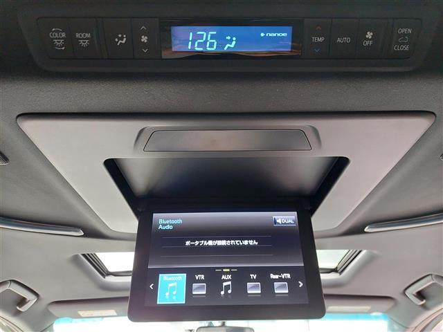アルファード ３．５エグゼクティブラウンジ　純正ナビ　全方位　シートヒーター　ドライブレコーダー　Ｗサンルーフ　パワーバックドア　メモリー機能付きパワーシート　ＴＲＤエアロ　Ｖａｌｅｎｔｉテールランプ　Ｖａｌｅｎｔｉシーケンシャルウィンカー（7枚目）