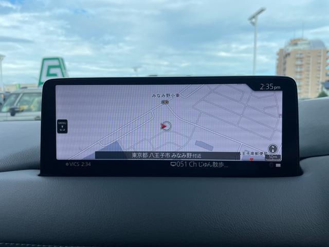 ＣＸ－８ ＸＤ　ブラックトーンエディション　サンルーフ純正ナビ３６０°ビューモニターフルセグＥＴＣドライブレコーダーＢＯＳＥサウンドルーフレールシートヒーターステアリングヒーターコーナーセンサーハーフレザーシート　３６０ビュー　電動リヤゲート（4枚目）