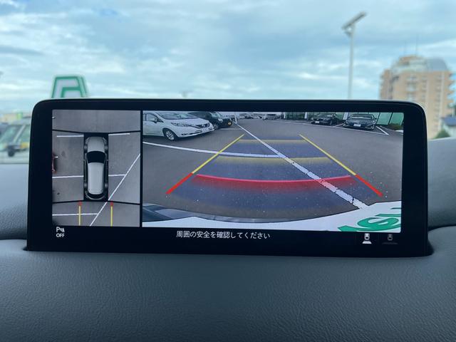 ＣＸ－８ ＸＤ　ブラックトーンエディション　サンルーフ純正ナビ３６０°ビューモニターフルセグＥＴＣドライブレコーダーＢＯＳＥサウンドルーフレールシートヒーターステアリングヒーターコーナーセンサーハーフレザーシート　３６０ビュー　電動リヤゲート（5枚目）