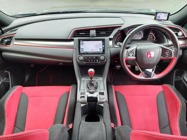 シビック タイプR BLITZタワーバー GPSレーダー バックカメラ 純正ナビ フルセグTV ETC 前後ドライブレコーダー クルーズコントロール コーナーセンサー LEDヘッドライト 純正アルミホイール スマートキー(2枚目)