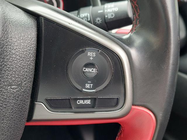 シビック タイプR BLITZタワーバー GPSレーダー バックカメラ 純正ナビ フルセグTV ETC 前後ドライブレコーダー クルーズコントロール コーナーセンサー LEDヘッドライト 純正アルミホイール スマートキー(16枚目)