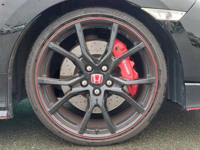 シビック タイプR BLITZタワーバー GPSレーダー バックカメラ 純正ナビ フルセグTV ETC 前後ドライブレコーダー クルーズコントロール コーナーセンサー LEDヘッドライト 純正アルミホイール スマートキー(68枚目)