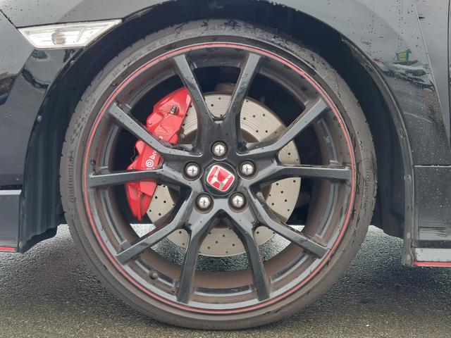 シビック タイプR BLITZタワーバー GPSレーダー バックカメラ 純正ナビ フルセグTV ETC 前後ドライブレコーダー クルーズコントロール コーナーセンサー LEDヘッドライト 純正アルミホイール スマートキー(78枚目)