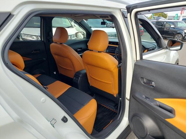 キックス Ｘ　ツートーンインテリアエディション　アラウンドビューモニター　プロパイロット　エマージェンシーブレーキ　純正ナビ　フルセグＴＶ　ＥＴＣ　ドライブレコーダー　革シート　シートヒーター　ステアリングヒーター　純正アルミホイール　スマートキー（48枚目）