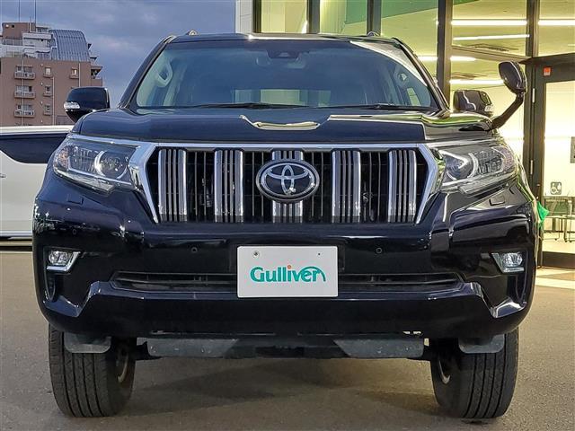 ランドクルーザープラド TX Lパッケージ ワンオーナー 衝突軽減 4WD 純正ナビ バックカメラ レザーシート D/Nパワーシート MTモード付AT コーナーセンサー 純正17インチアルミホイール エンジンスタートボタン スマートキー Bカメ(35枚目)