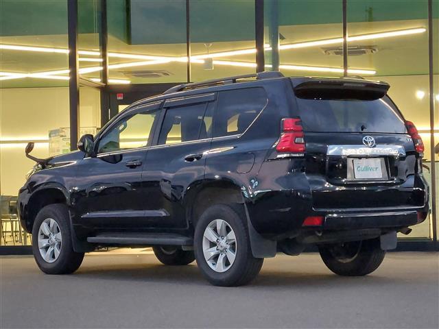 ランドクルーザープラド TX Lパッケージ ワンオーナー 衝突軽減 4WD 純正ナビ バックカメラ レザーシート D/Nパワーシート MTモード付AT コーナーセンサー 純正17インチアルミホイール エンジンスタートボタン スマートキー Bカメ(42枚目)