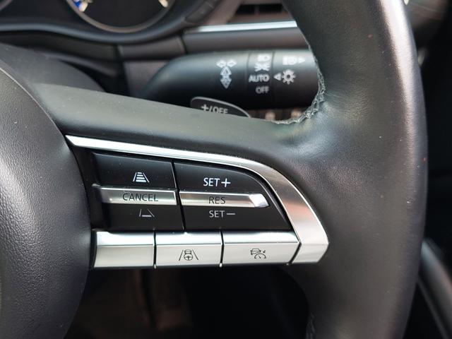 ＭＡＺＤＡ３セダン ＸＤ　Ｌパッケージ　３６０°ビューモニター　純正ナビ　フルセグＴＶ　ＥＴＣ　ドラレコ　パドルシフト　クルーズコントロール　革シート　シートヒーター　ステアリングヒーター　ＨＵＤ　コーナーセンサー　純正アルミホイール（19枚目）