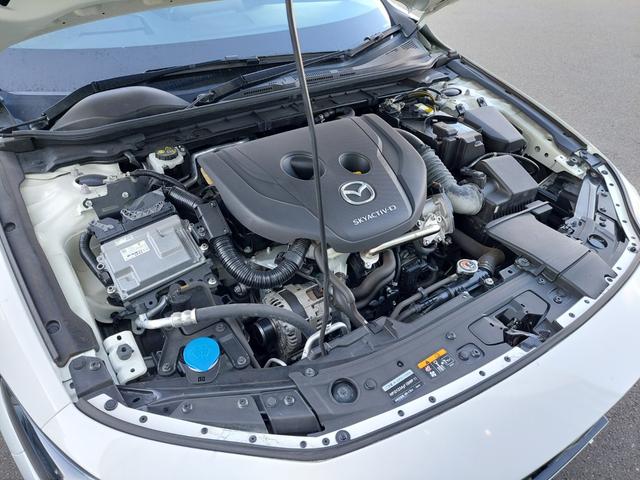 ＭＡＺＤＡ３セダン ＸＤ　Ｌパッケージ　３６０°ビューモニター　純正ナビ　フルセグＴＶ　ＥＴＣ　ドラレコ　パドルシフト　クルーズコントロール　革シート　シートヒーター　ステアリングヒーター　ＨＵＤ　コーナーセンサー　純正アルミホイール（56枚目）