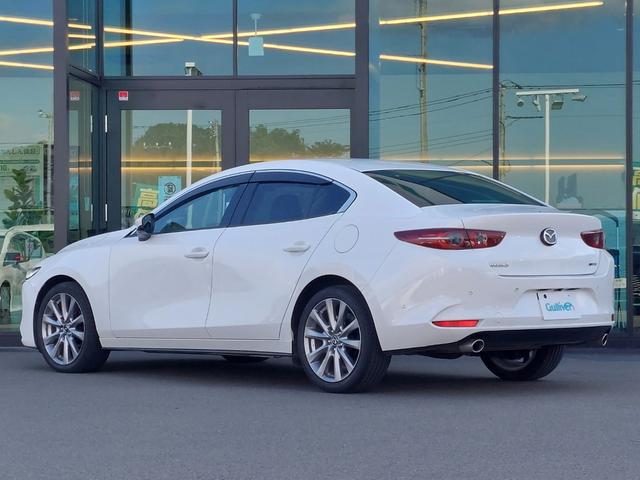 ＭＡＺＤＡ３セダン ＸＤ　Ｌパッケージ　３６０°ビューモニター　純正ナビ　フルセグＴＶ　ＥＴＣ　ドラレコ　パドルシフト　クルーズコントロール　革シート　シートヒーター　ステアリングヒーター　ＨＵＤ　コーナーセンサー　純正アルミホイール（64枚目）