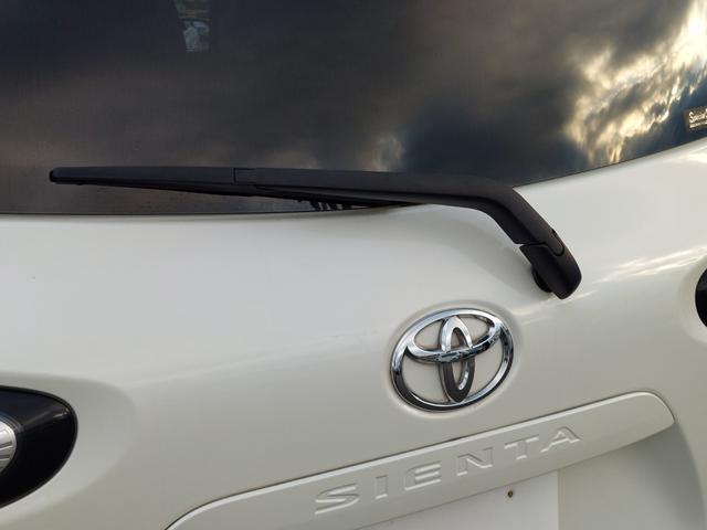 シエンタ Ｘ　ＴＲＤエアロ　純正ナビ　フルセグＴＶ　バックカメラ　ＥＴＣ　片側電動スライドドア　ドアバイザー　アイドリングストップ　横滑り防止装置　電動格納ミラー　フロントフォグ　社外アルミホイール　リモコンキー（64枚目）