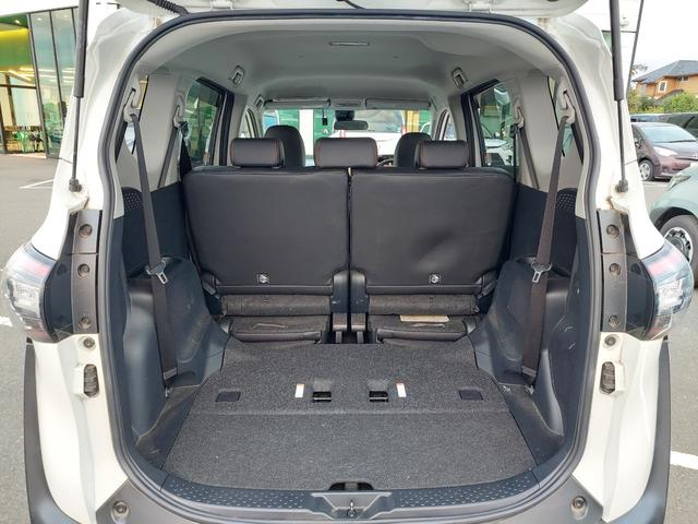 シエンタ Ｇ　クエロ　モデリスタエアロ　トヨタセーフティセンス　純正ナビ　フルセグＴＶ　バックカメラ　ＥＴＣ　ドライブレコーダー　両側電動スライドドア　シートヒーター　ハーフレザーシート　純正アルミホイール　スマートキー（23枚目）